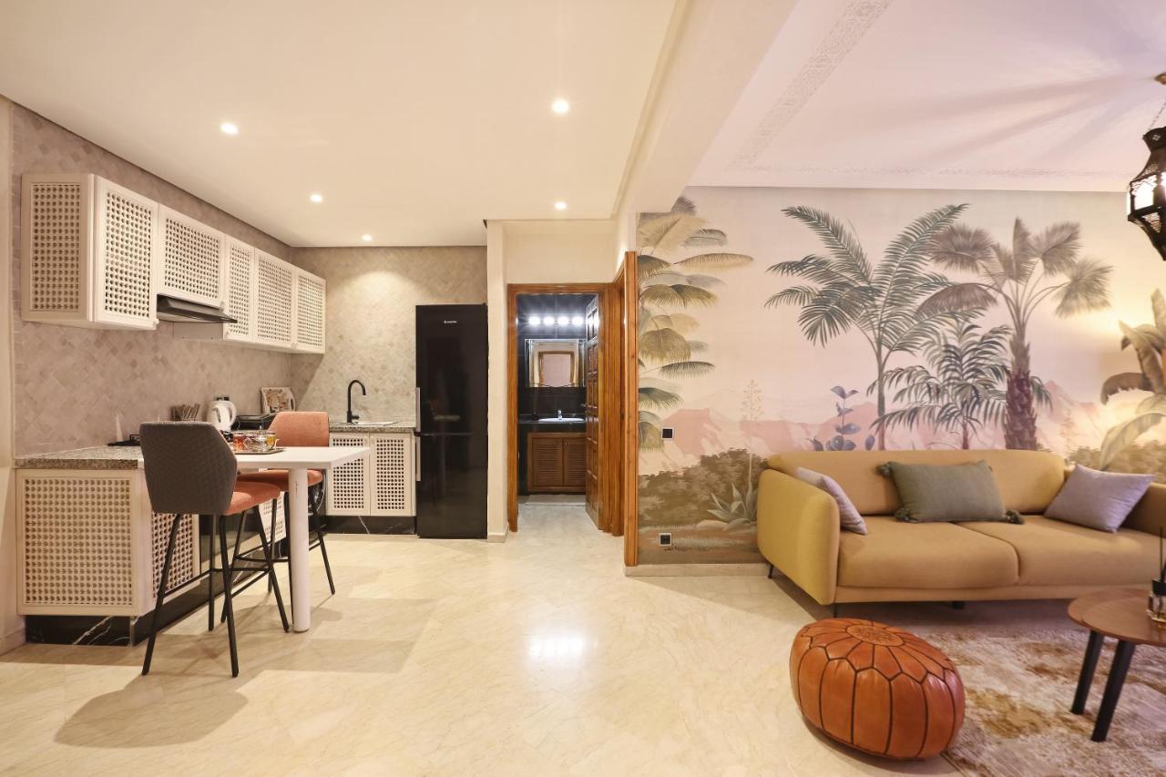 Appartement moderne en City Center Marrakech-Gueliz Marrakesh Eksteriør billede