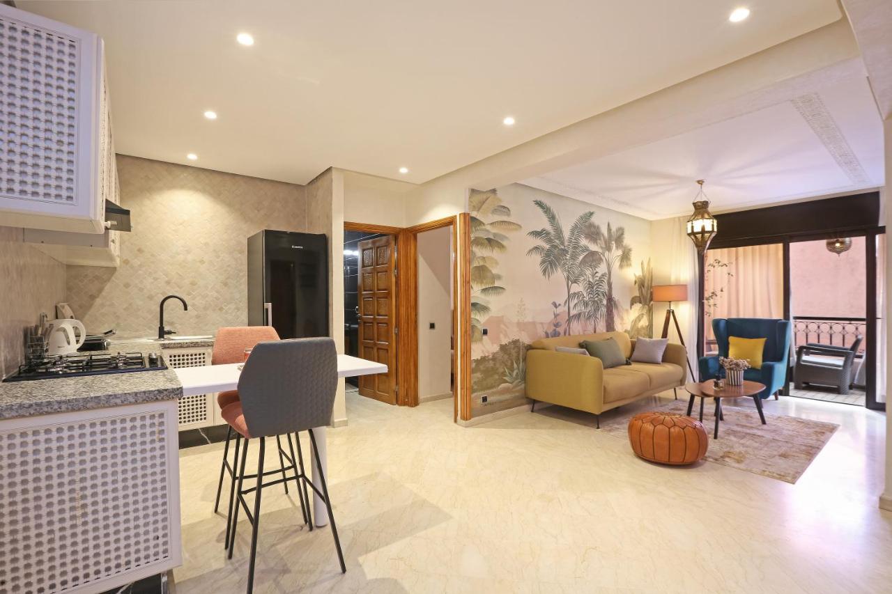 Appartement moderne en City Center Marrakech-Gueliz Marrakesh Eksteriør billede
