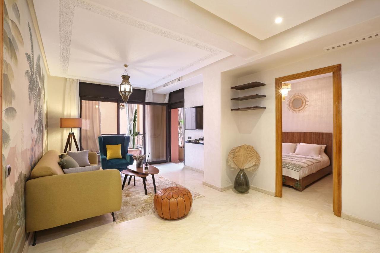 Appartement moderne en City Center Marrakech-Gueliz Marrakesh Eksteriør billede