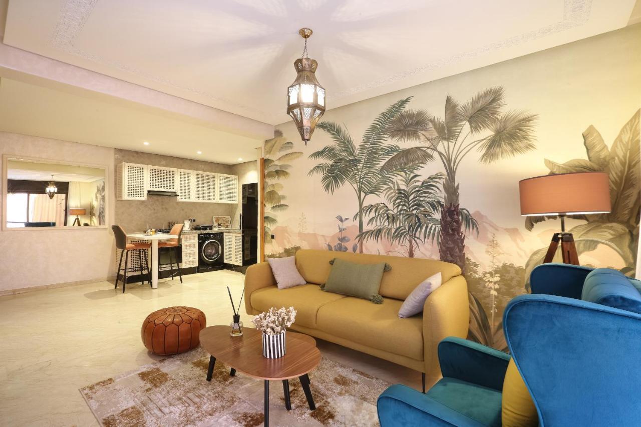 Appartement moderne en City Center Marrakech-Gueliz Marrakesh Eksteriør billede