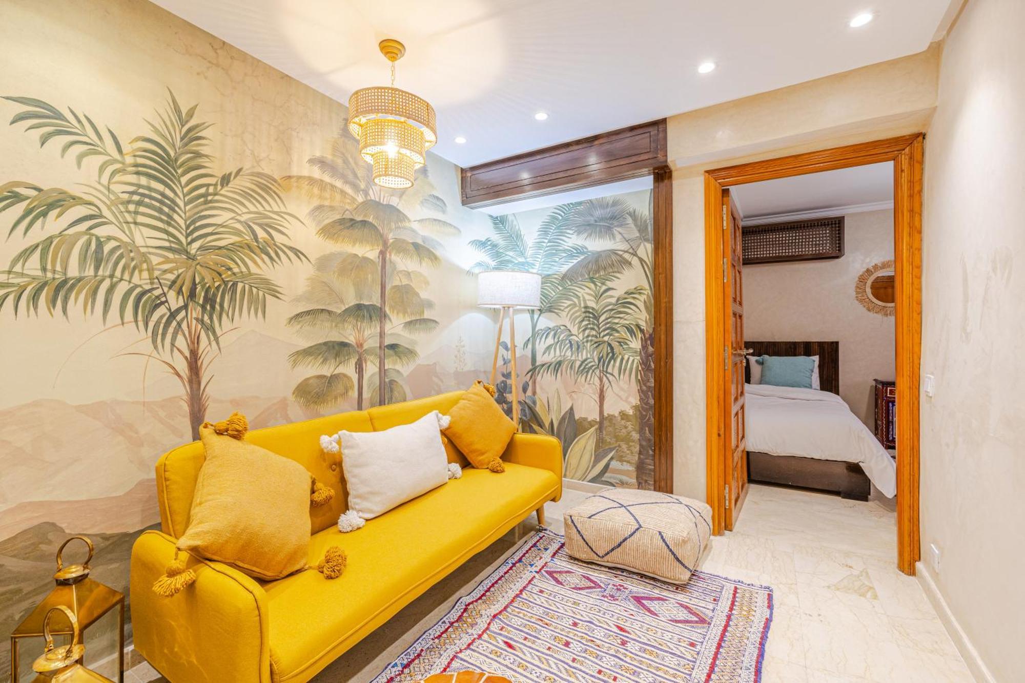 Appartement moderne en City Center Marrakech-Gueliz Marrakesh Eksteriør billede