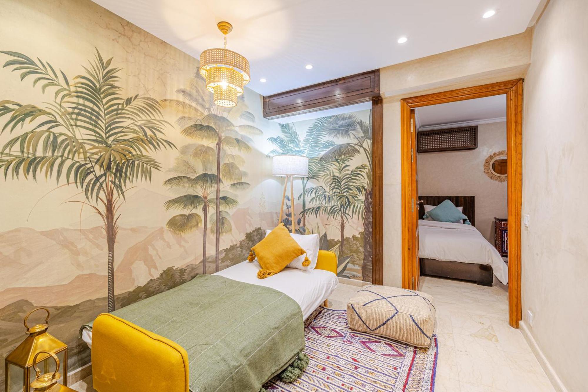 Appartement moderne en City Center Marrakech-Gueliz Marrakesh Eksteriør billede
